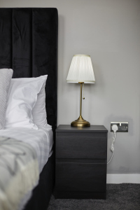 A warm and inviting double bedroom designed with your comfort in mind.