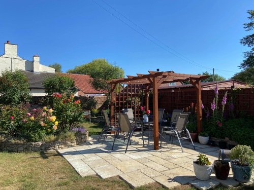 Outside seating area for Guests