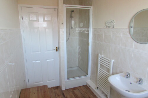 Separate shower