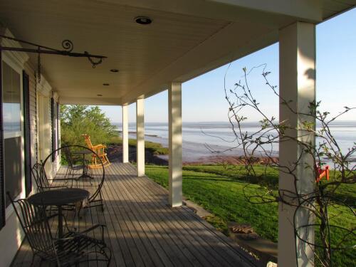 The Guests Porch for Tidal Bore Viewing