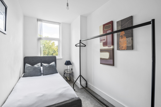 Beautifully designed second bedroom 