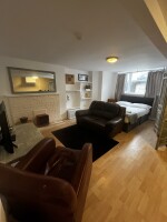 Spacious with sitting area