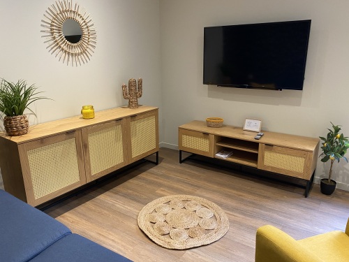 espace tv , écran plat