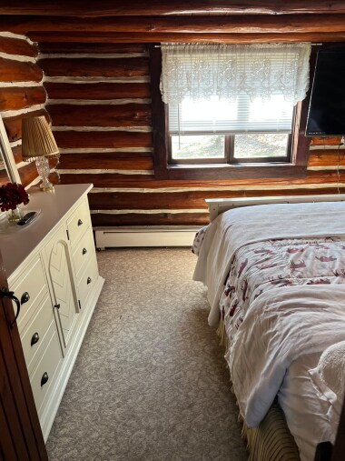 Master bedroom on the main level