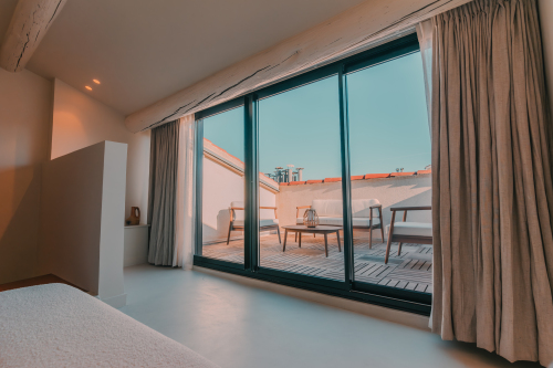 Terrasse vue sur le Vieux Port