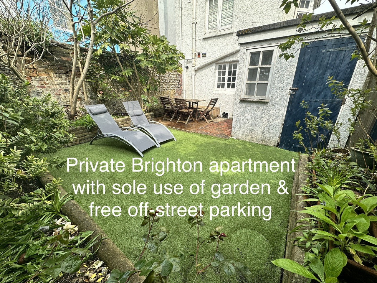 Amazing Apartment, Private Garden, Off Street Parking, Brighton Homepage