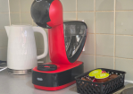 ✔ Coffee machine and kettle