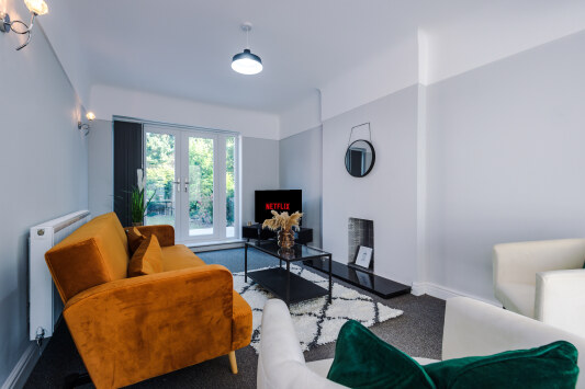 Comfortable and spacious living area