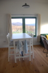 High Bar table and chairs overlooking Glen Spean