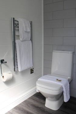 Gillan Toilet and towel rail