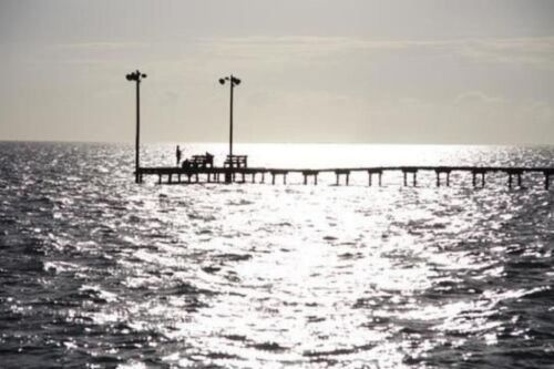 Piers are located within walking distance of the house