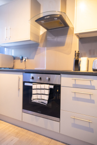 shared kitchen between 3 rooms 