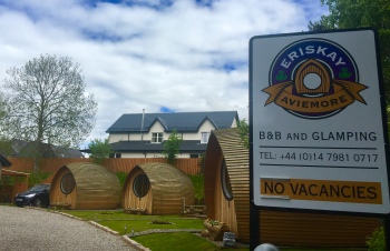 Eriskay Guest House and Aviemore Glamping - Main Entrance