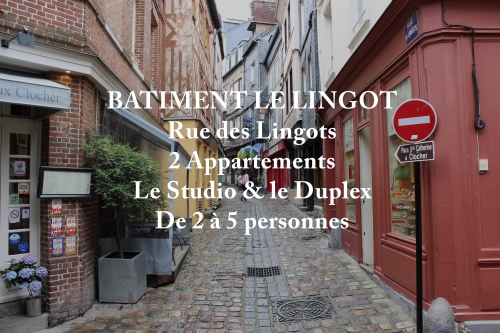 Batiment Le Lingot - 2 Appartements à Honfleur