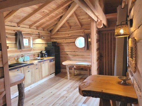 la cuisine de la cabane Cupidon