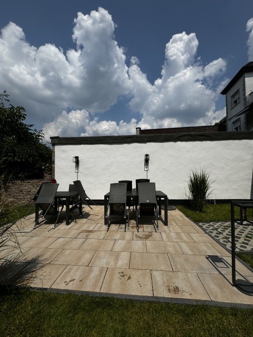 Private Terrassen für unsere Gäste