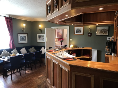 The Old Bar is a relaxed space for guests to socialise