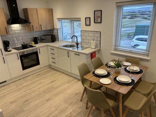 Dining and Kitchen Area