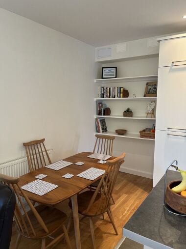 Dining table with seating for 4