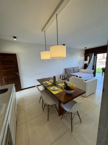 area cucina e salotto