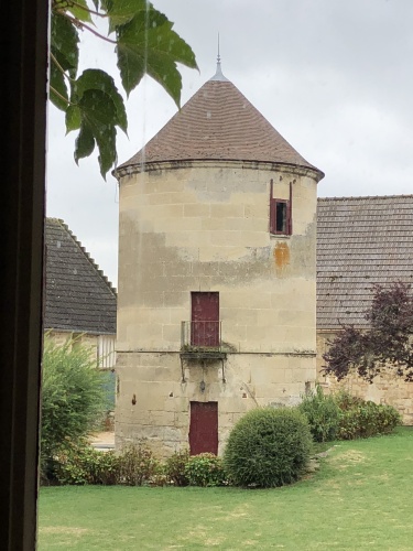 Vue depuis la cuisine de l'Instant La Ferme