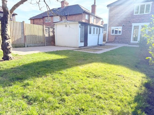 Enjoy the spacious back garden, perfect for families. With plenty of room for outdoor play, dining, and relaxation, it’s an ideal spot to create lasting memories together.