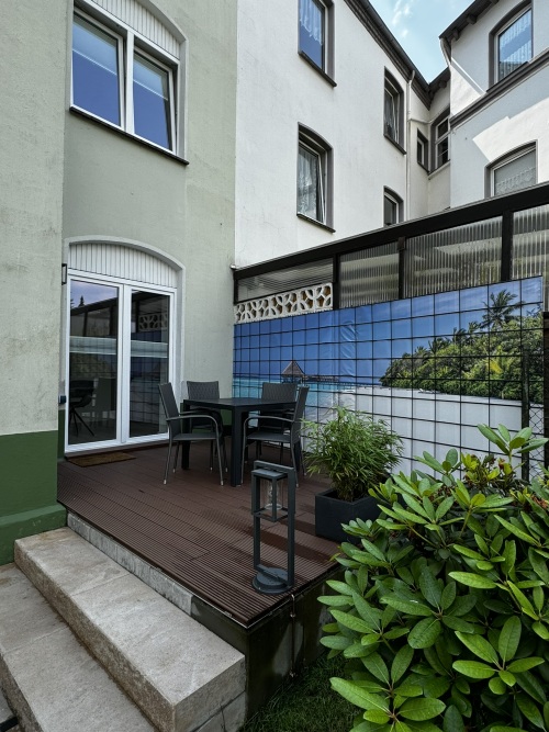 Terrasse für Gäste