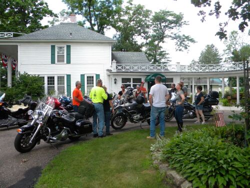 Inn is situated in the "driftless" region of Wisconsin, making our paved county roads ideal for motorcycles.