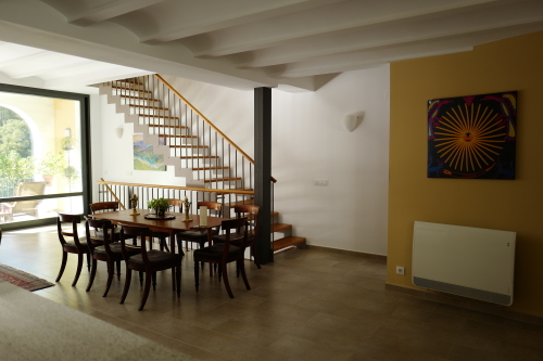 Stairs to upper bedrooms