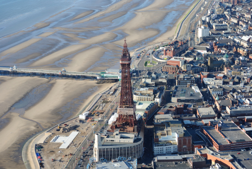 The famous Blackpool tower