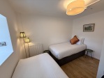 Ground Floor Twin Bedroom with shared bathroom
