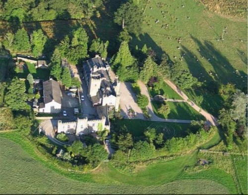 Augill Castle from the sky