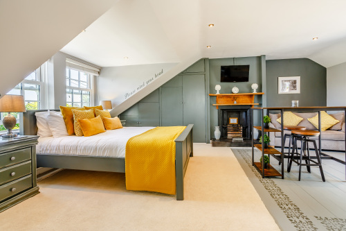 The newly refurbished Loft suite