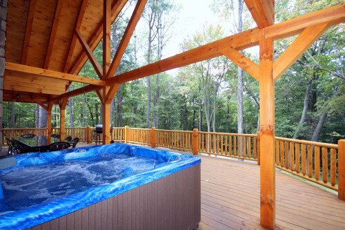 Hot Tub 1, on West Main Deck, looking SW