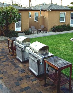 Two big BBQs for every one to use! 