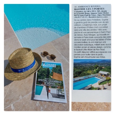 Figaro Magazine 23 avril 2021 les 150 plus belles chambres d'Hôtes en France 
