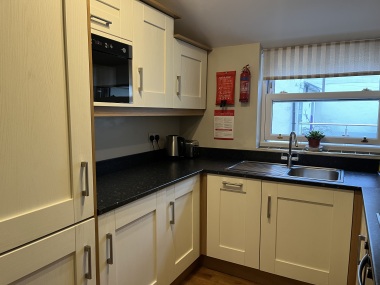 Kitchen with plenty of storage