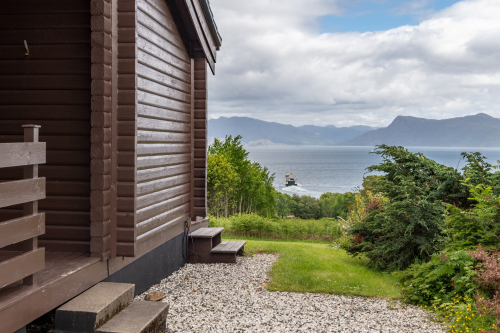 View to the Mainland from Glencoe cabin