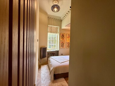 second bedroom with double bed