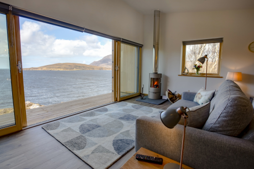 A cosy contemporary retreat in the North West Highlands of Scotland 