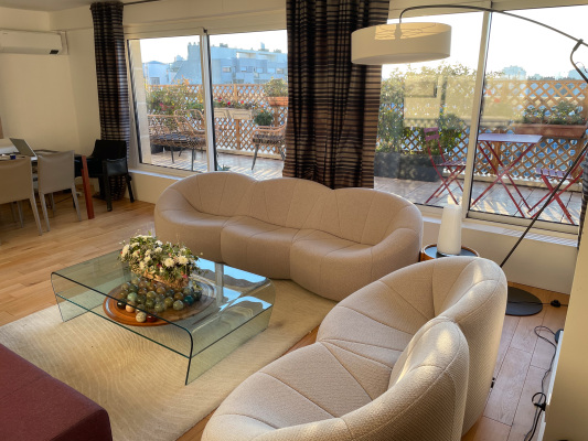 salon sur terrasse ouest