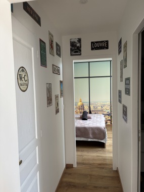 Accès chambre love in Paris