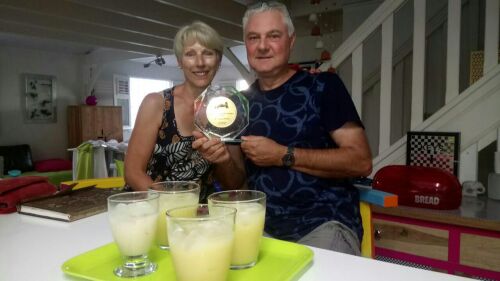 Un verre de jus frais