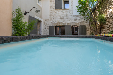 La maison vue de la Mini-Piscine