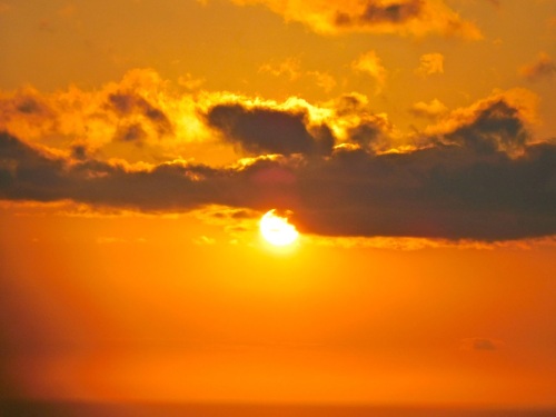 Sunset View over Kona Coastline from Plumeria and Orchid Suites