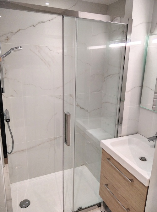 douche à l'italienne