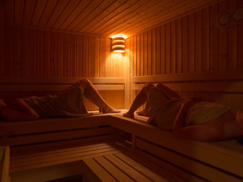 Sauna in Alladale Lodge