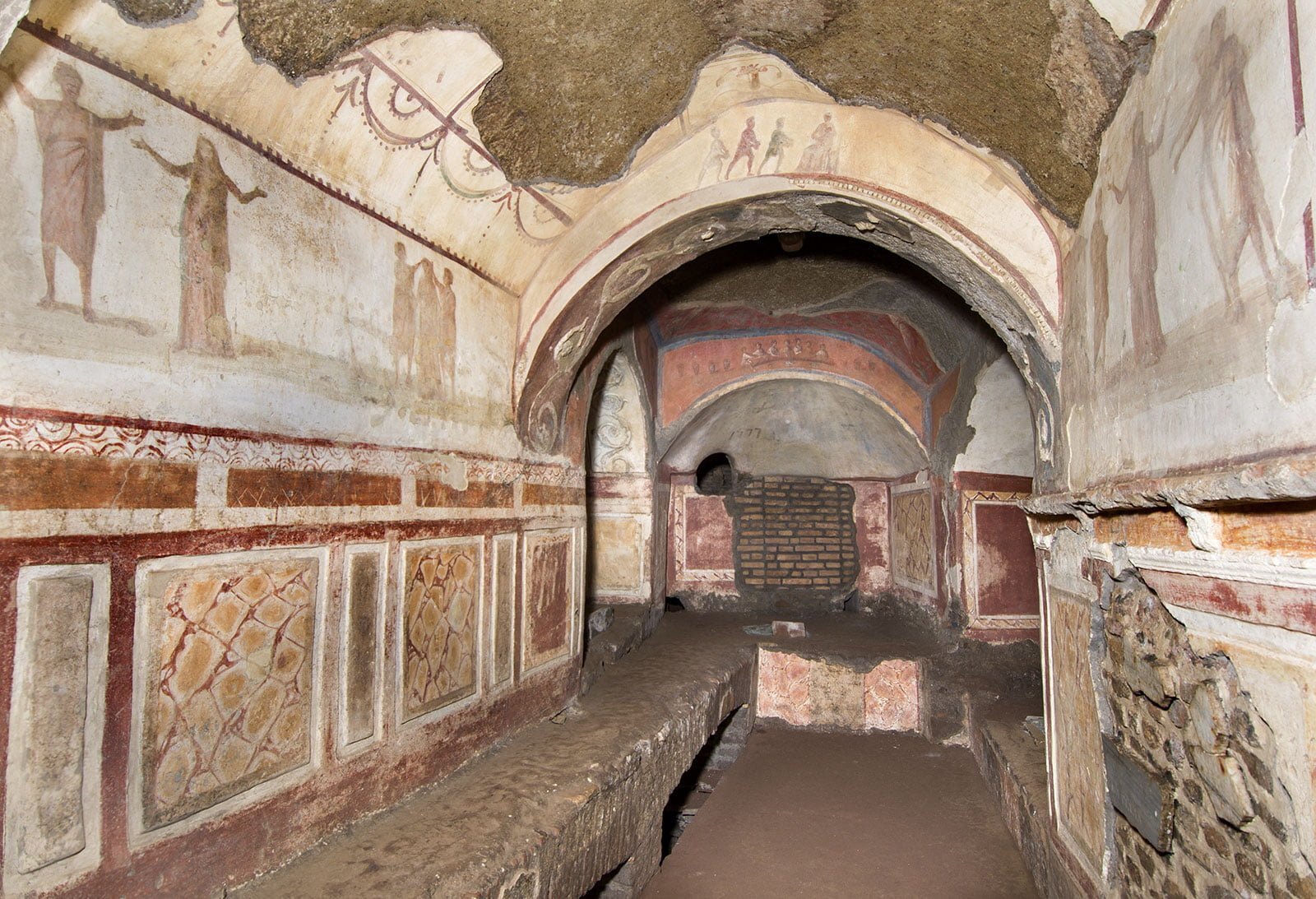 Catacombe di Priscilla: la “regina delle catacombe”