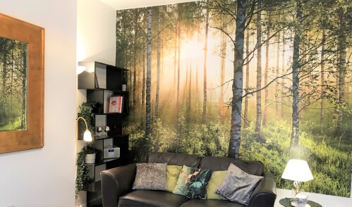 Central Wigan welcoming Townhouse sleeps up to 6 - Living Room - Relax with Nature
