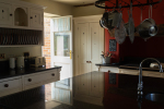 Kitchen and Door to patio